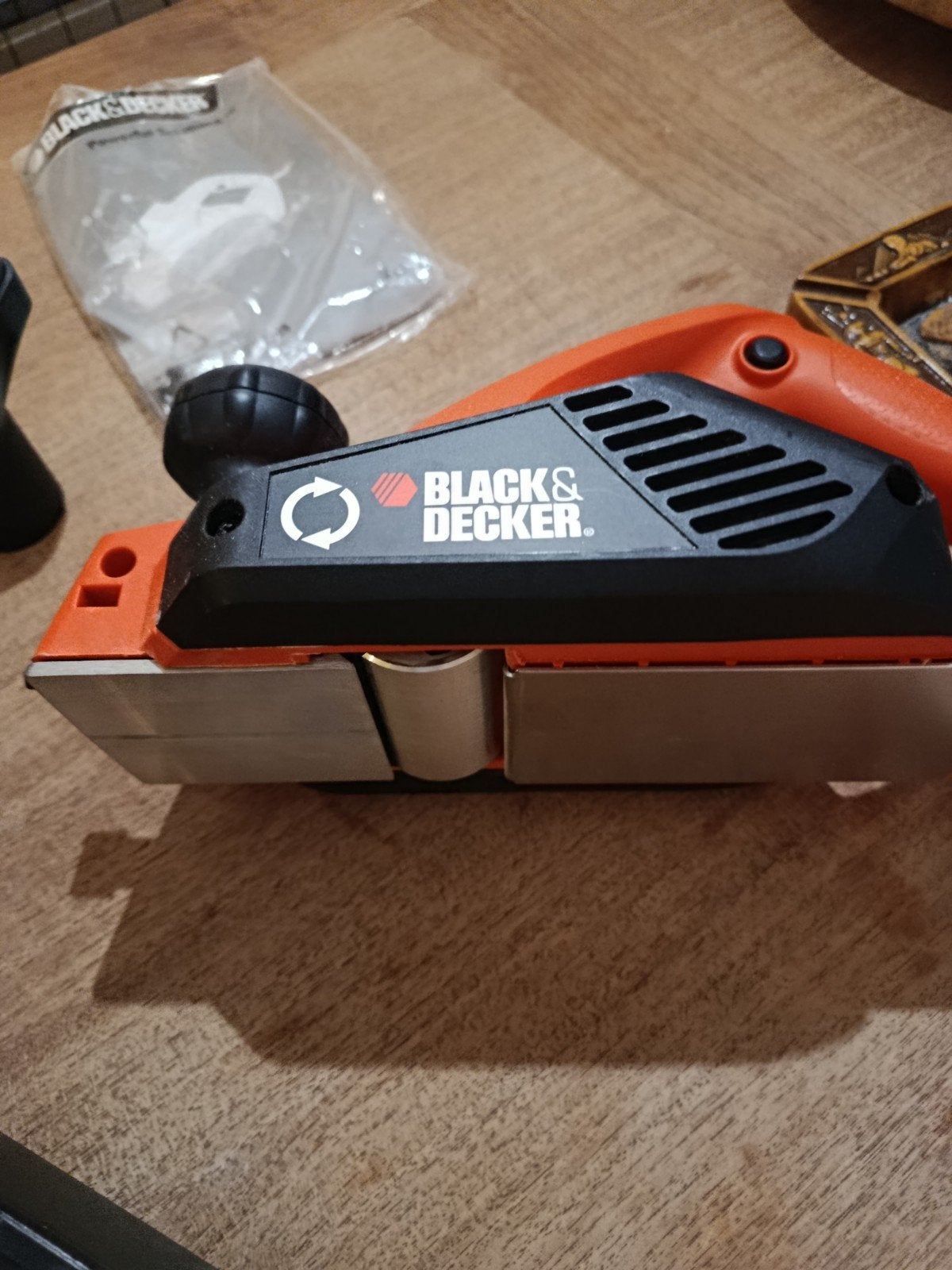 Black & Decker KW712 Schaafmachine 650W met koffer, Ophalen of Verzenden, Zo goed als nieuw