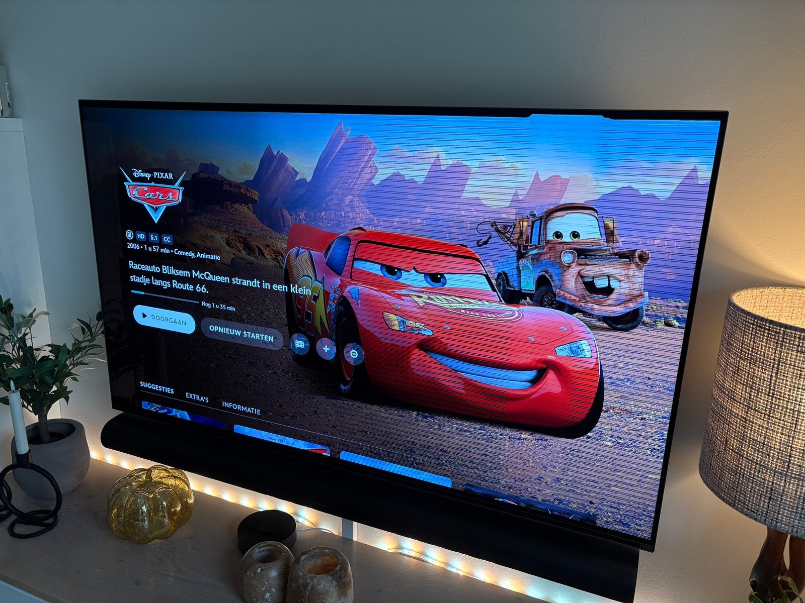 Sony Bravia 8 KD55A8 (2020) - deels defect OLED paneel