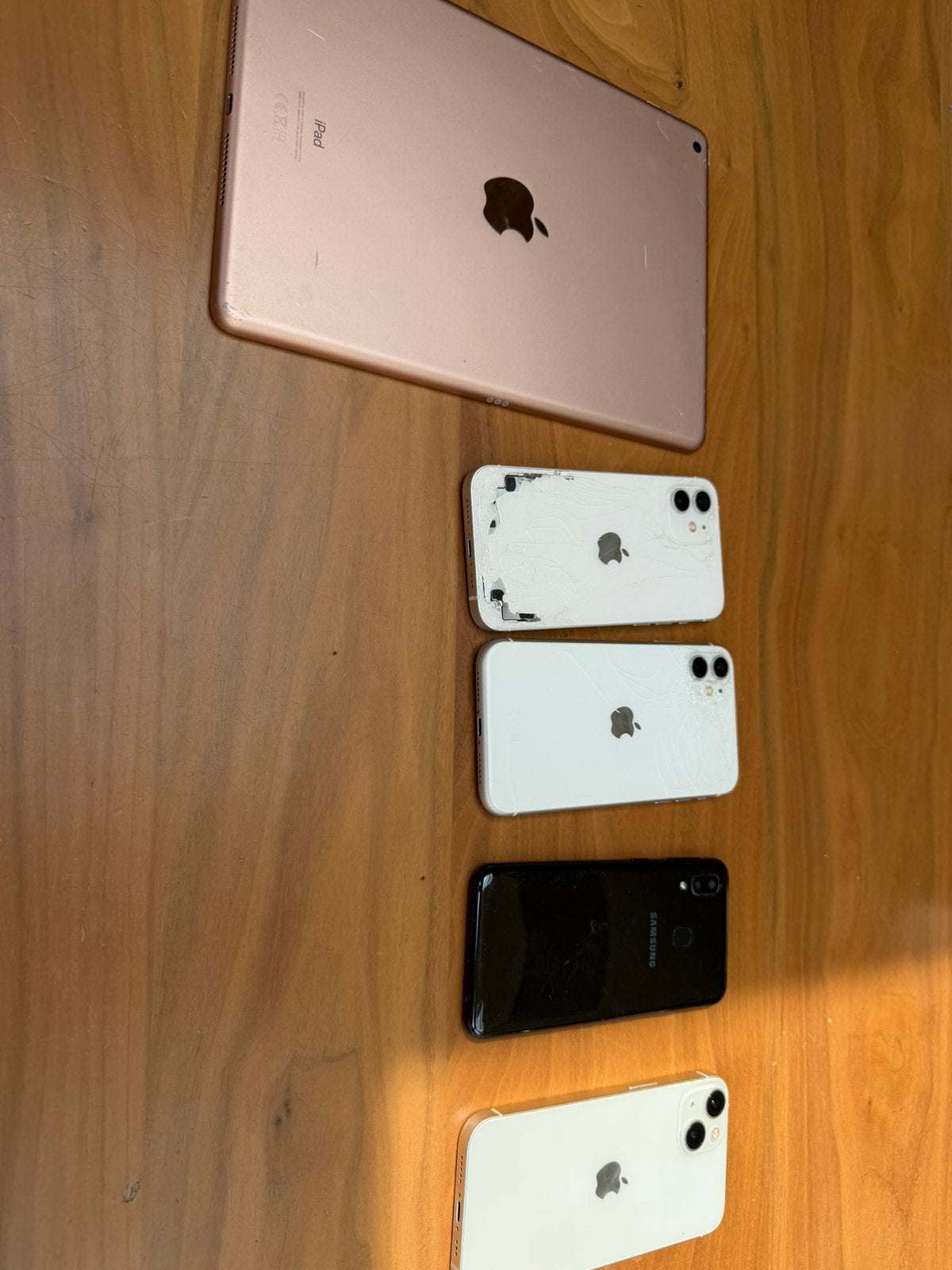 iPhone 13, 12, SE, iPad 8 + Samsung, Ophalen of Verzenden, Niet werkend, Wit, 128 GB