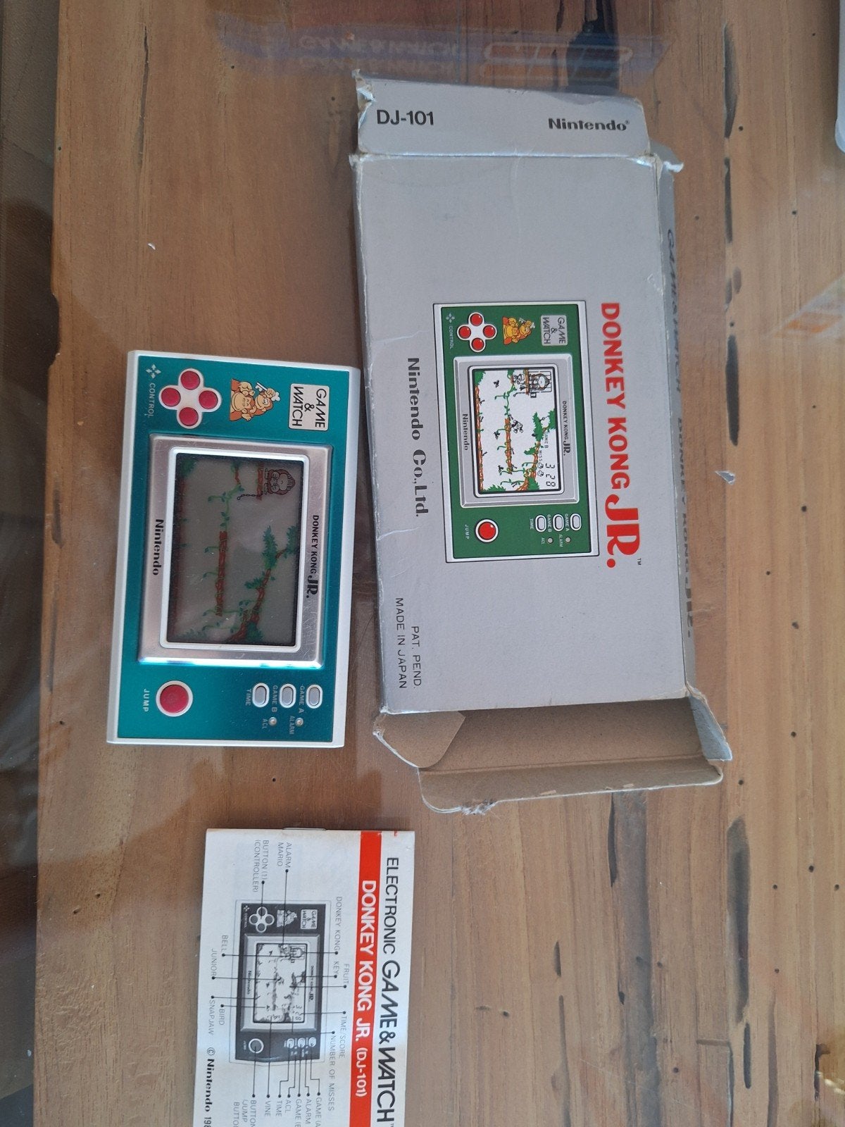 Nintendo Game & Watch Donkey Kong Jr. (DJ-101) met doos, Ophalen of Verzenden, Zo goed als nieuw, Overige modellen