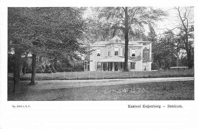 301-251-021 Renkum Kasteel Keijenberg, Verzamelen, Verzenden, Voor 1920, Gelderland