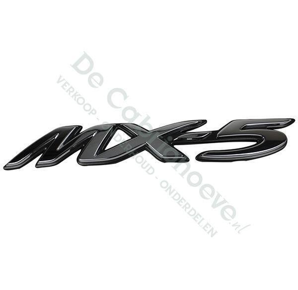 MX5 embleem kofferdeksel, De Cabriohoeve VOF, Nieuw, Info@cabriohoeve.nl, Julianalaan 9, 9462PG Gasselte, Nederland