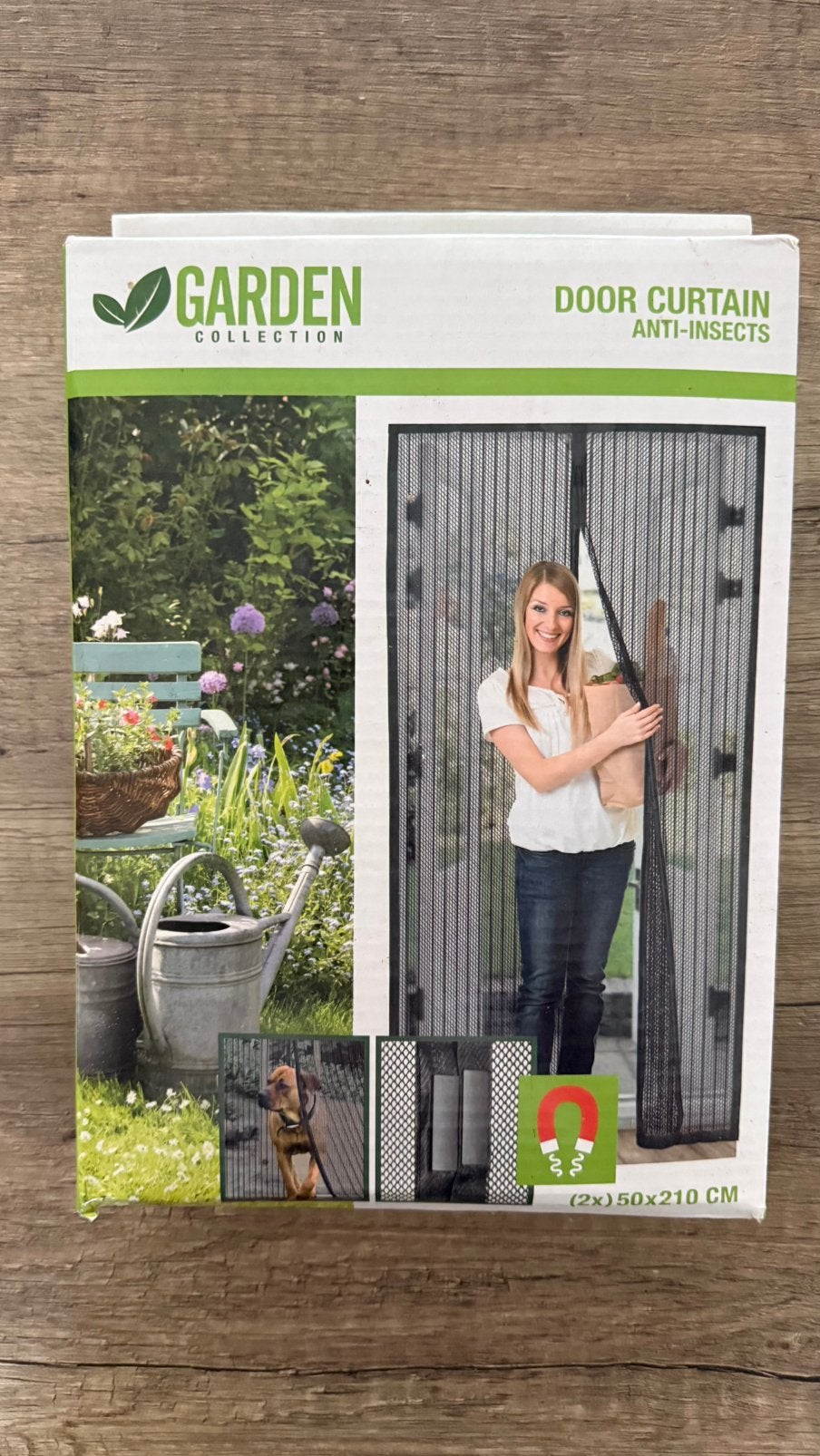 Nieuw magnetisch deurgordijn anti-insecten 100x210 cm, Doe-het-zelf en Verbouw, Deuren en Horren, Ophalen of Verzenden, Zo goed als nieuw