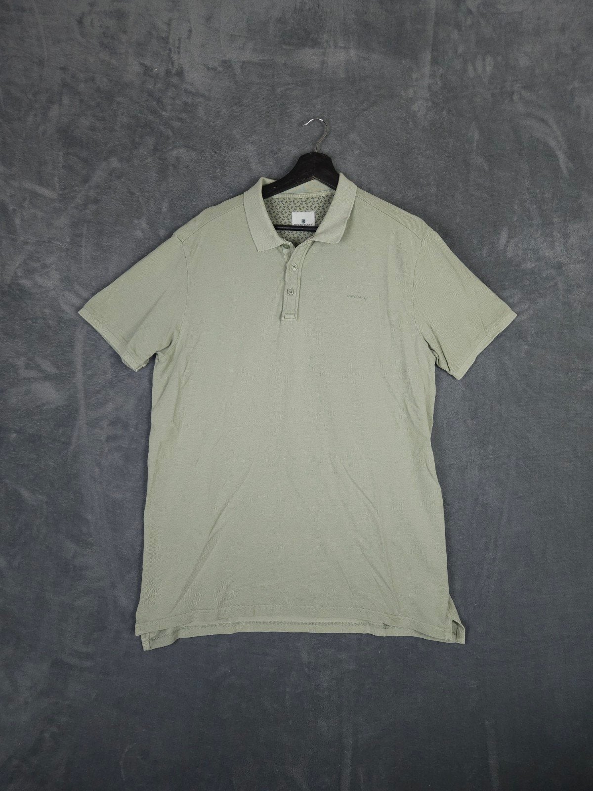 State Art Polo Groen XL Groen Olijf T Shirt-

Staat: Go, Sate of art, ., Maat 56/58 (XL), Ophalen of Verzenden
