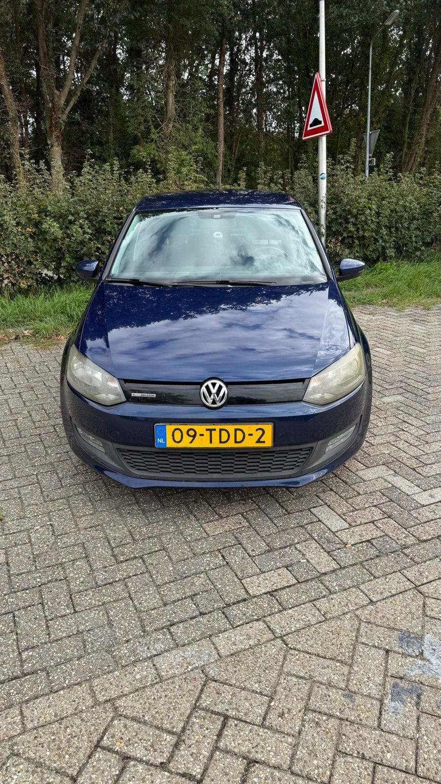 Volkswagen Polo 1.2 TDI 55KW BM 2012 Blauw, Auto's, Voorwielaandrijving, 74 pk, 1199 cc, Origineel Nederlands
