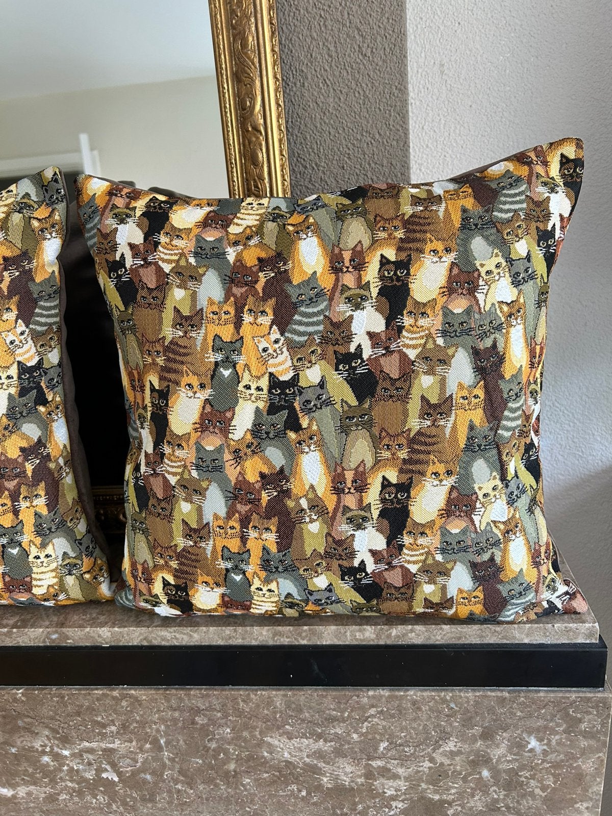 Decoratieve kussenhoes handgemaakt ontwerp, Ophalen of Verzenden, Nieuw, Vierkant