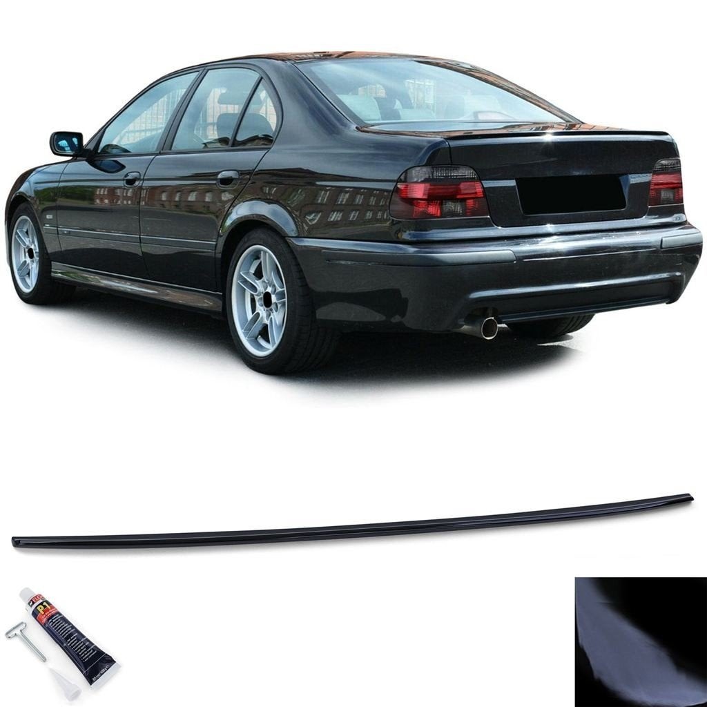 Achterklep Spoiler Cap Voor BMW 5 Serie E39 Glans Zwart M5 S