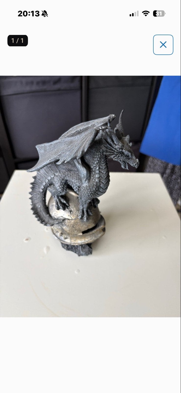Draak, Ophalen of Verzenden, Overige soorten, Beeldje of Figuurtje