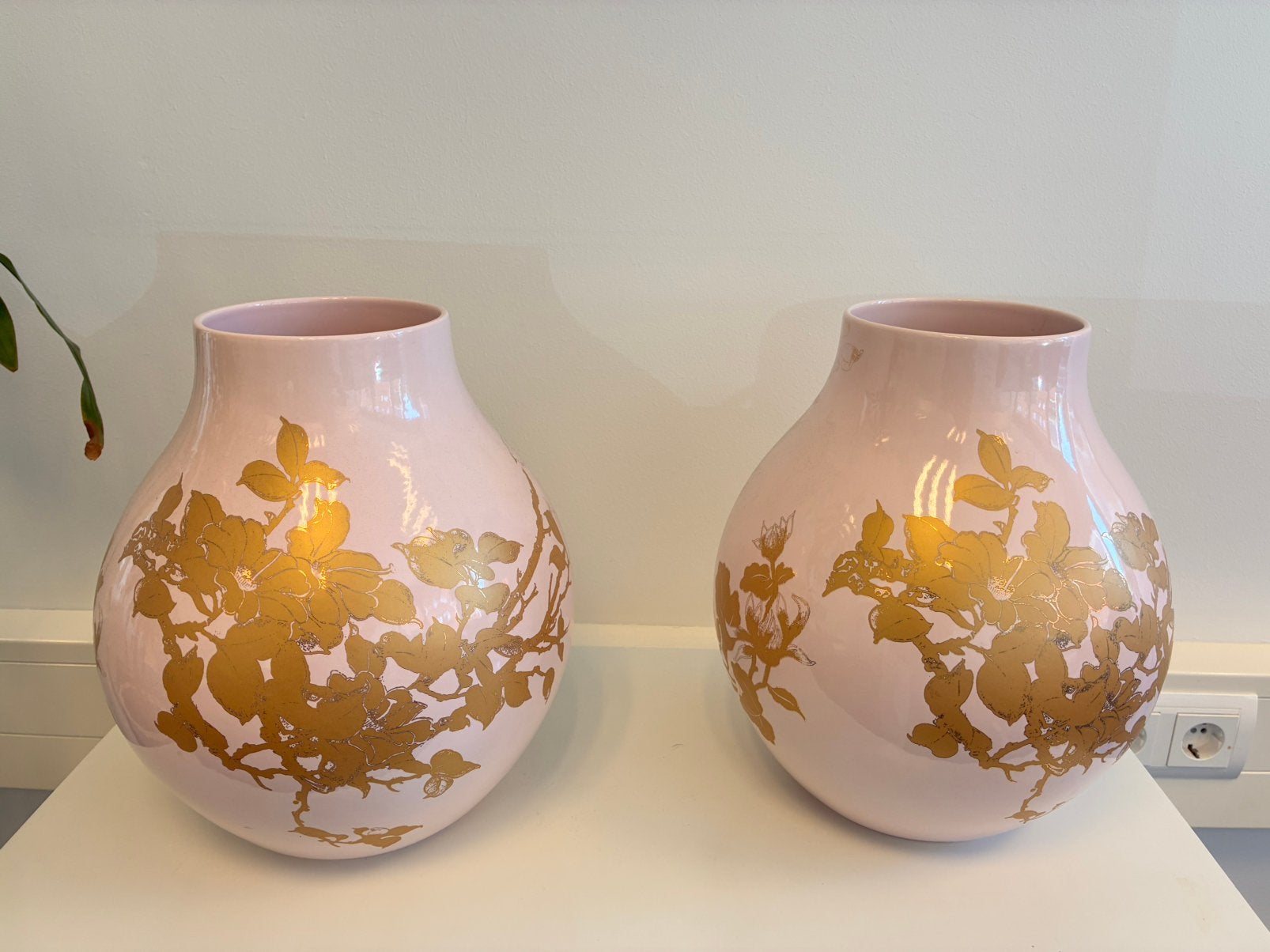 2x Hella Jongerius IKEA PS Jonsberg 2005 – roze museumdesign, Huis en Inrichting, Woonaccessoires | Vazen, Ophalen, Zo goed als nieuw