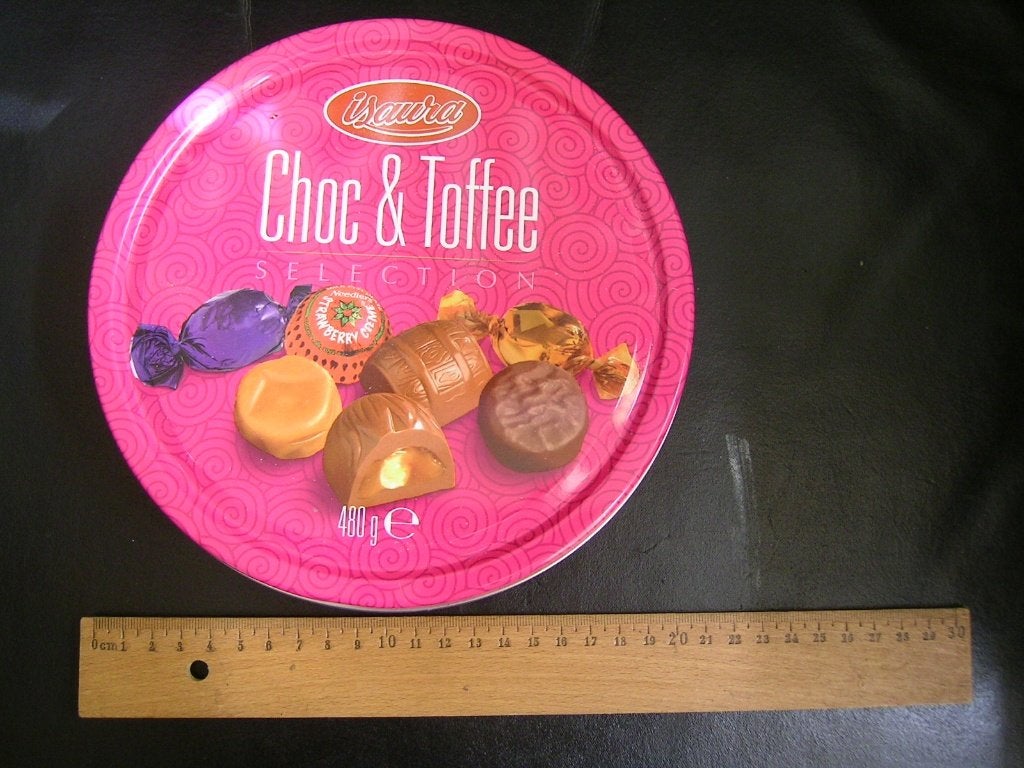 Zo Goed Als Nieuw Blik van Iswara in perfecte staat, Verzamelen, Blikken, Ophalen of Verzenden, Zo goed als nieuw, Koek(jes)