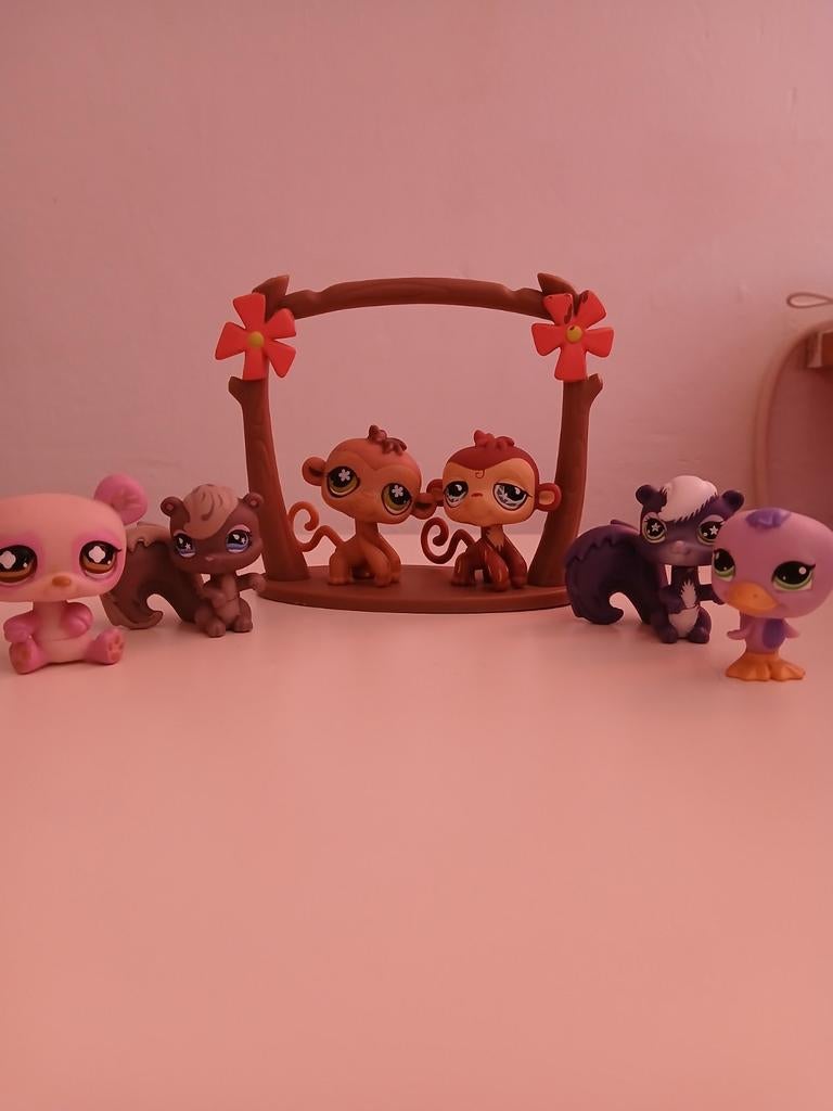 LPS Littlest Pet Shop Dierenfiguren met Speelset, Ophalen of Verzenden, Gebruikt