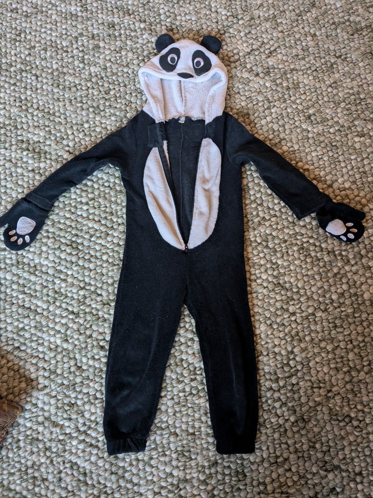 Panda Onesie Maat 98/104, Nacht- of Onderkleding, Gebruikt, Jongen of Meisje, Ophalen of Verzenden