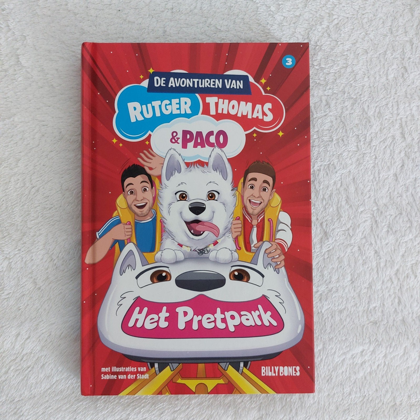 Rutger, Thomas en paco Het pretpark Deel 3, Ophalen of Verzenden, Zo goed als nieuw, Fictie algemeen