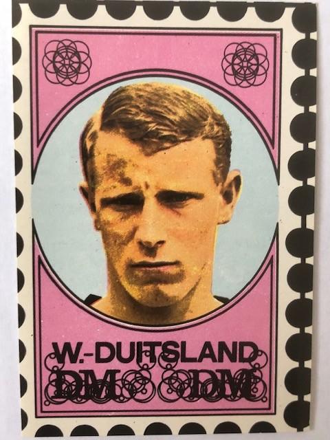 Voetbalplaatje  Berti Vogts  Borussia Munchen, Ophalen of Verzenden, Zo goed als nieuw, Buitenlandse clubs, Spelerskaart
