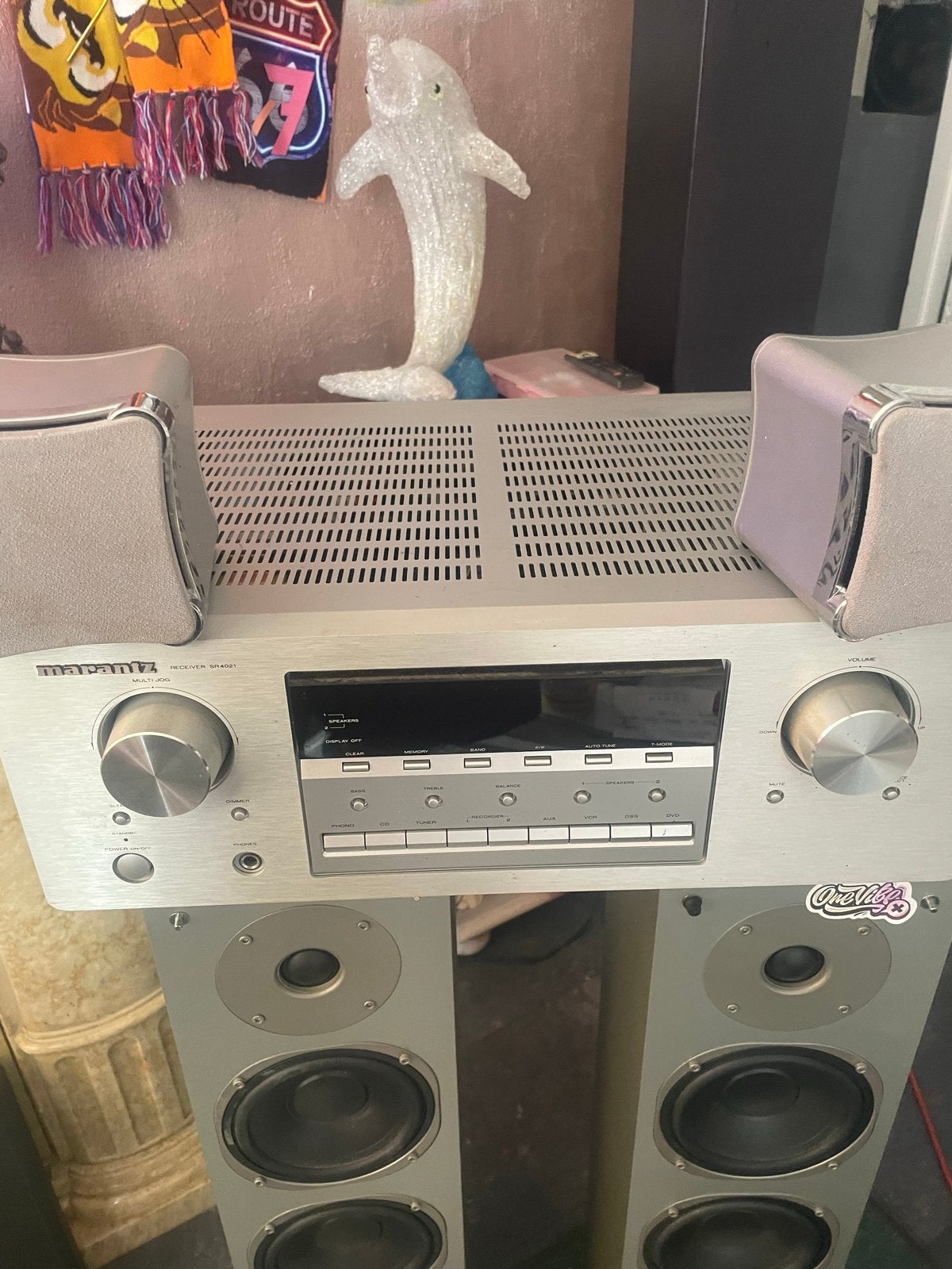 Marantz Receiver +life speakes  180w  en Bose Speakers, Audio, Tv en Foto, Luidsprekers, Gebruikt, Complete surroundset, 120 watt of meer