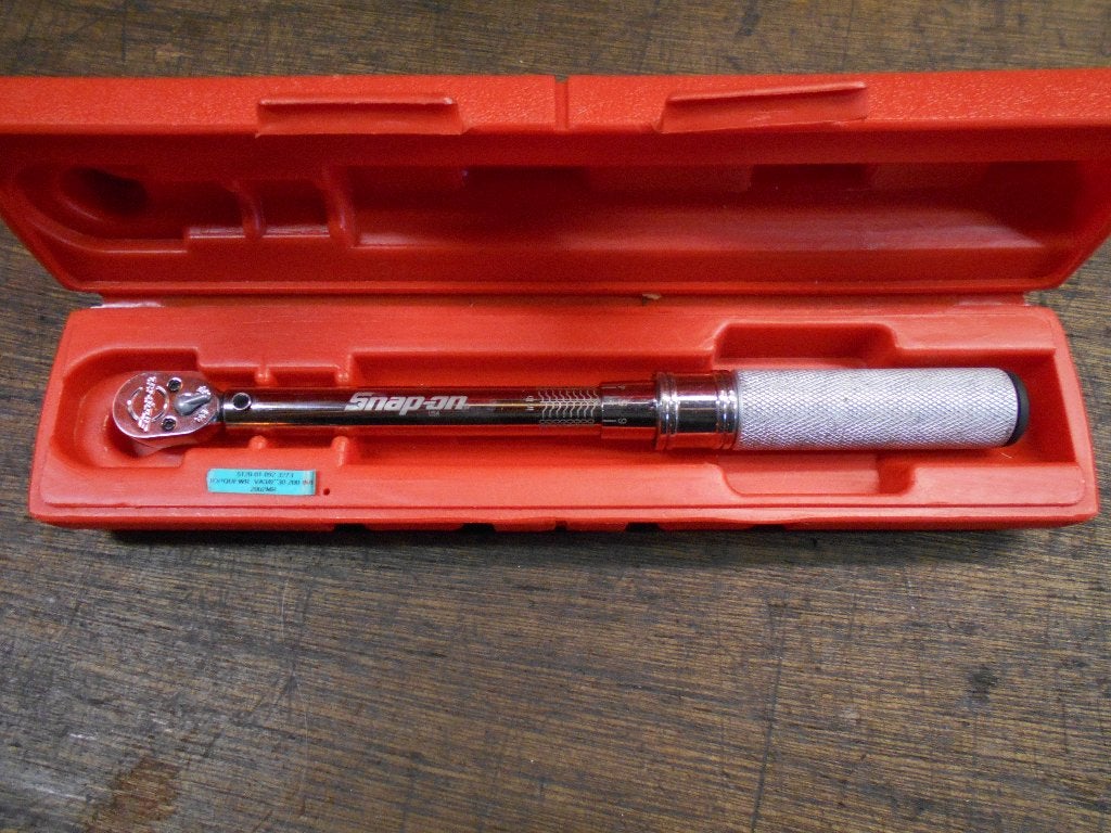 Snap On 1/4" Momentsleutel, Ophalen of Verzenden, Gebruikt