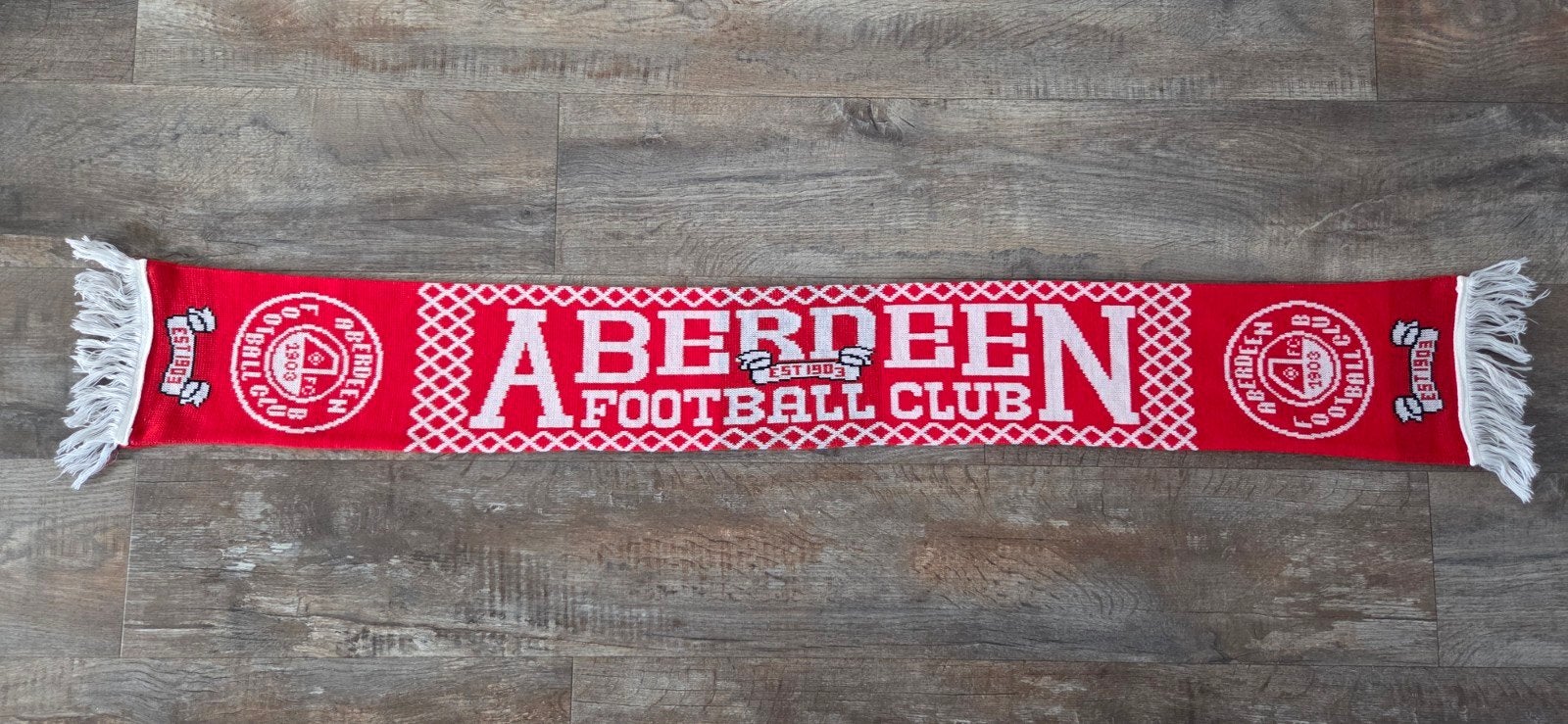 Sjaal Aberdeen FC, Ophalen of Verzenden, Zo goed als nieuw, Buitenlandse clubs, Vaantje of Sjaal