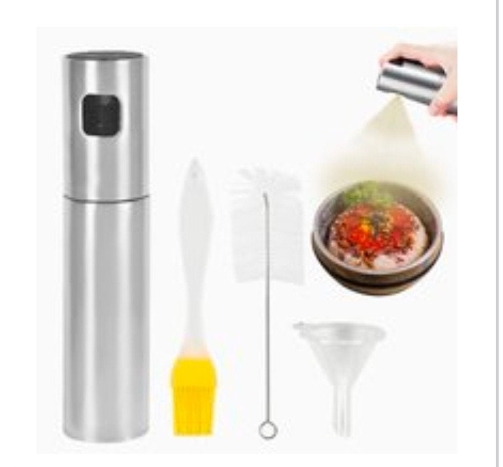 Olijfolie spray - Olie Dispenser - Olie Spray - RVS, Overige typen, Ophalen of Verzenden, Metaal, Overige merken