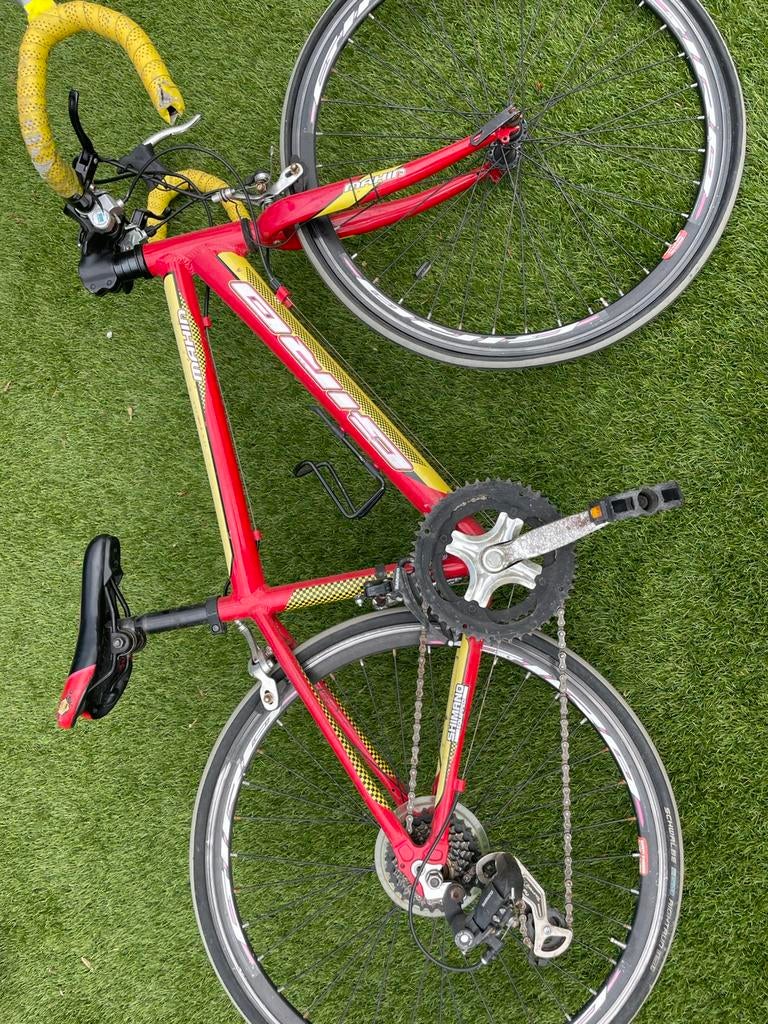 Racefiets voor kinderen, Minder dan 10 versnellingen, Gebruikt, Staal, Minder dan 49 cm