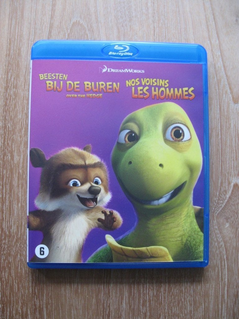 Blu-ray Over The Hedge / Beesten bij de buren Dreamworks, Nederlands, Film, Ophalen of Verzenden, Nederlands