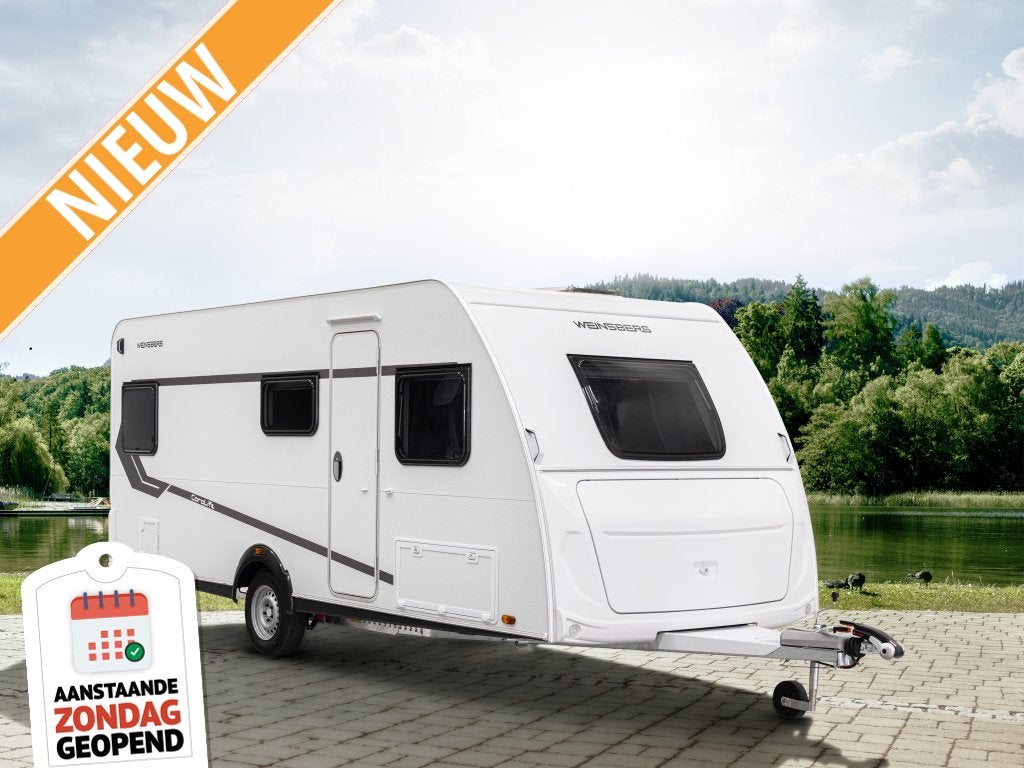 Weinsberg CaraLife 470 EU, enkele bedden. vol elektrisch., Caravans en Kamperen, Overige merken, Serviceluik, Bedrijf, Treinzit