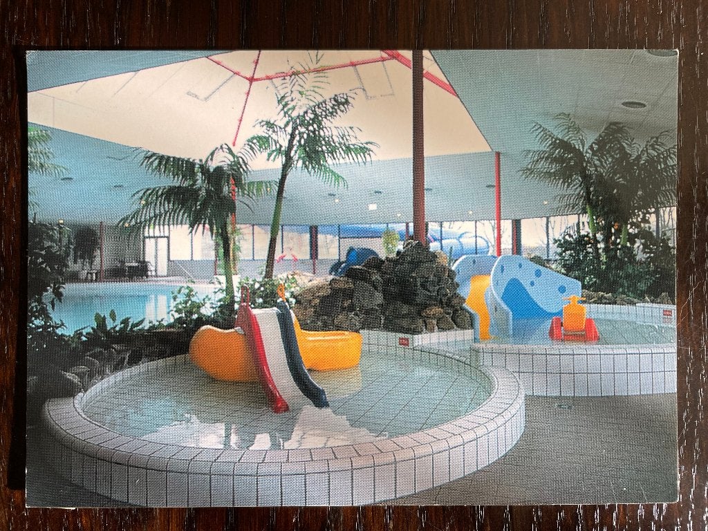 Bronbad De Lockhorst Sliedrecht Ansichtkaart, Verzamelen, Ophalen of Verzenden, 1980 tot heden, Ongelopen, Zuid-Holland