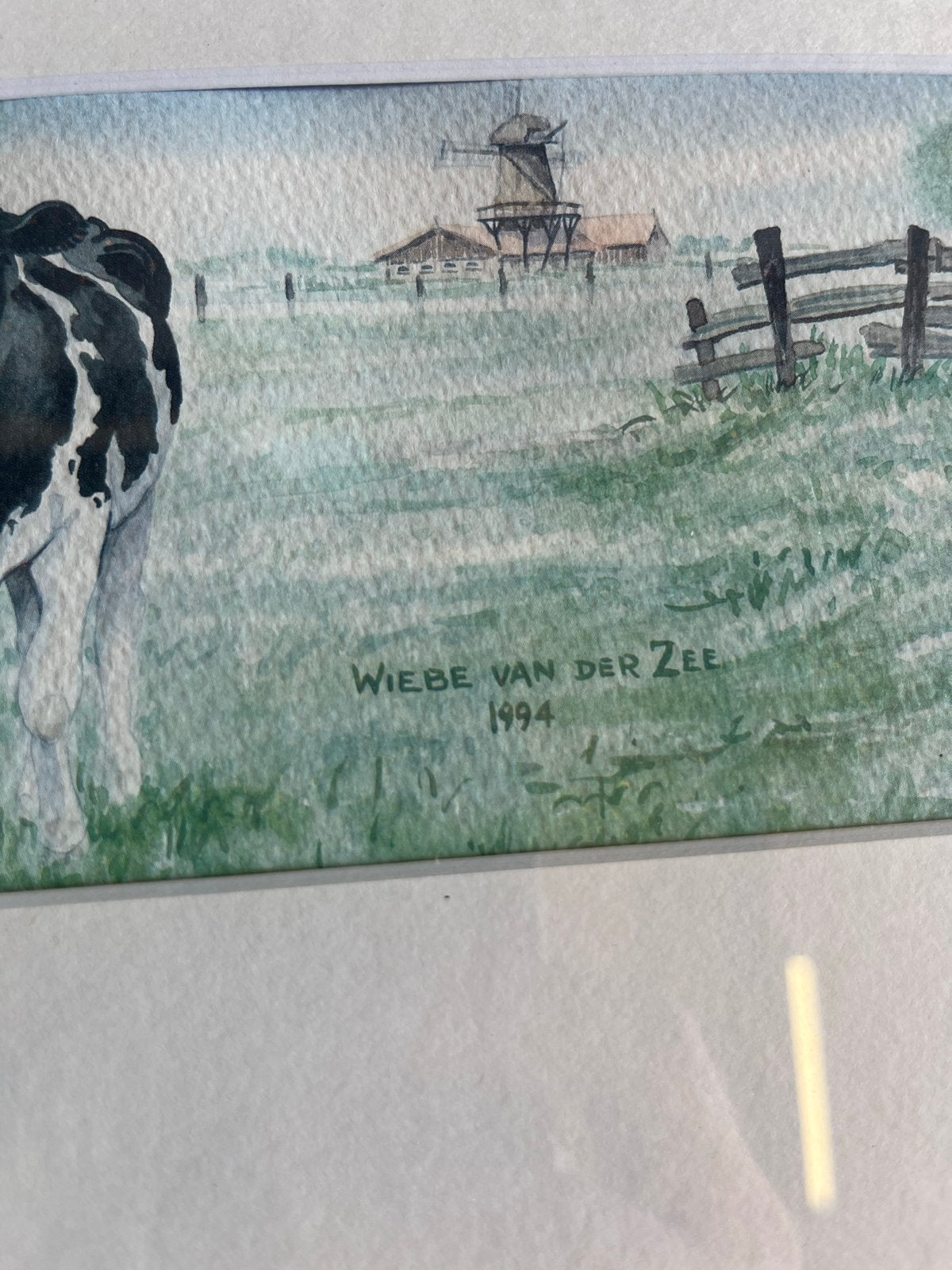 Aquarellen (reproducties) - Wiebe van der Zee (1993 & 1994), Antiek en Kunst, Kunst | Etsen en Gravures, Ophalen, 1950 - 1999