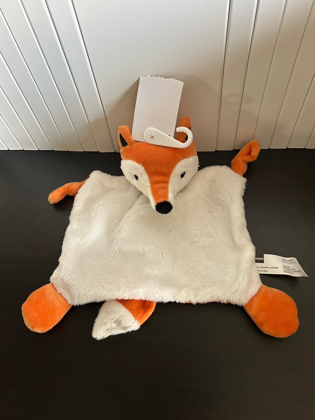 Hema vos knuffeldoekje *nieuw*, Kinderen en Baby's, Speelgoed | Knuffels en Pluche, Verzenden, Nieuw, Konijn