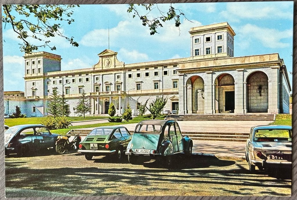 Auto's - Citroen 2CV - Fiat 850 Sport - Simca 1000 - Spa., Verzenden, 1960 tot 1980, Spanje