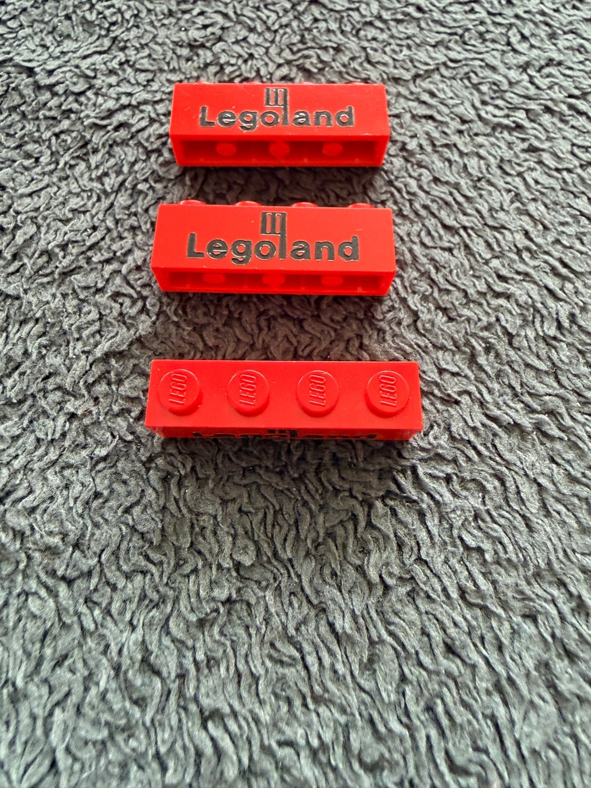 Lego Legoland 1x4 steentjes, 3 stuks, Gebruikt, Lego, Ophalen of Verzenden, LEGOLAND