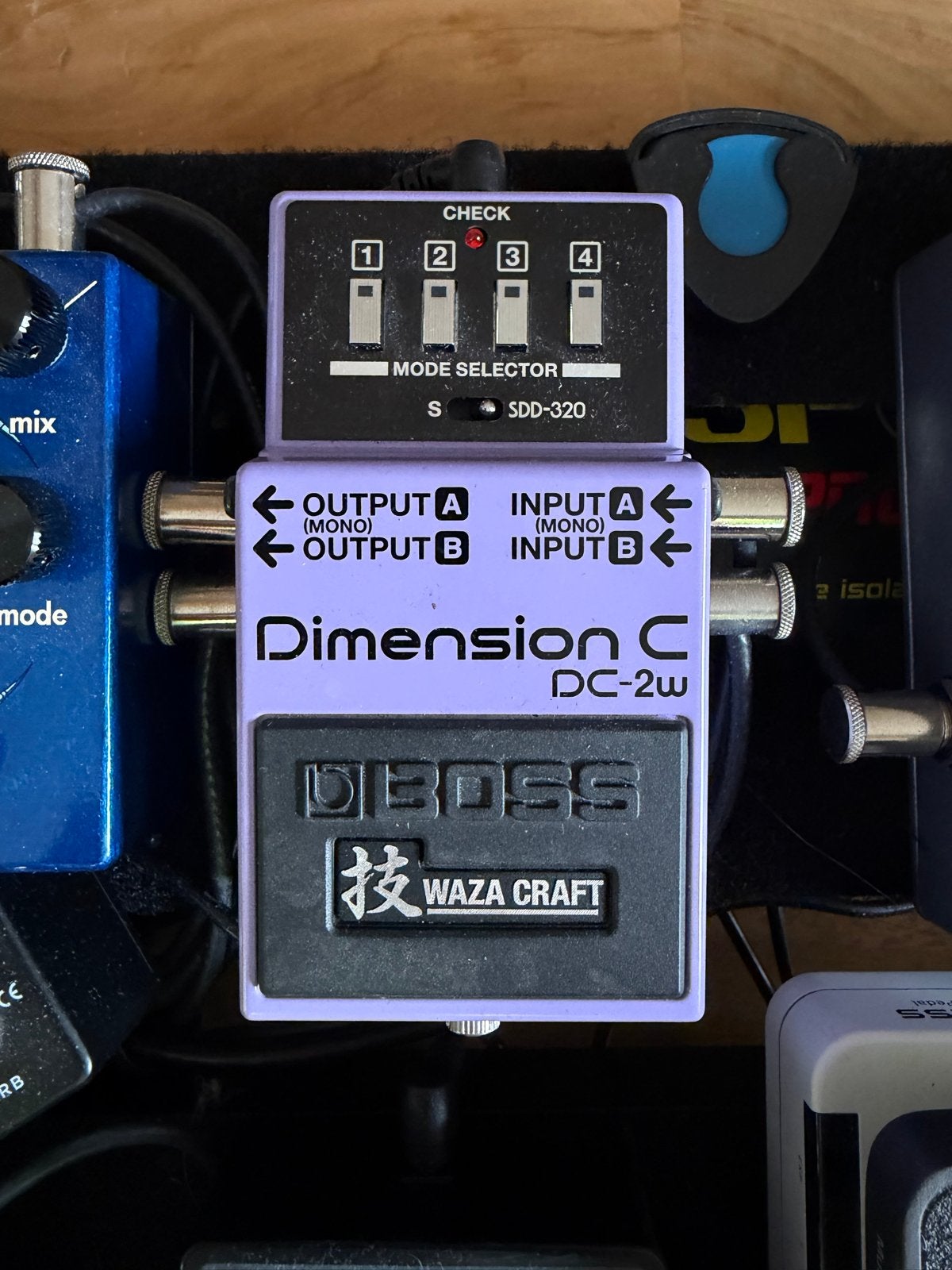 BOSS Dimension C DC-2w Waza Craft Chorus Pedaal, Muziek en Instrumenten, Ophalen of Verzenden, Zo goed als nieuw, Multi-effect