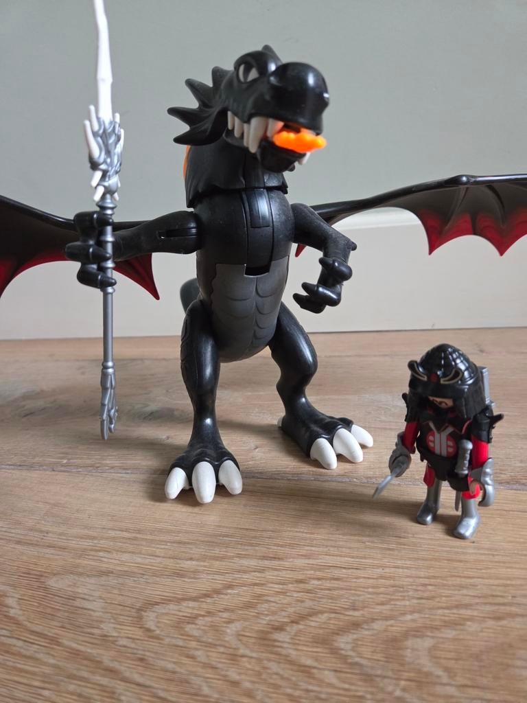 Playmobil Dragons 5482, draak met LED licht., Ophalen of Verzenden, Zo goed als nieuw, Complete set