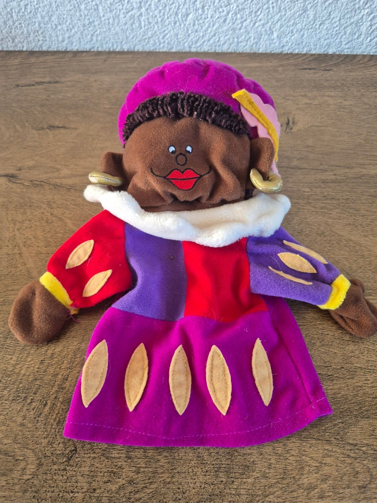 Zwarte Piet handpop, Ophalen of Verzenden, Gebruikt, Overige typen