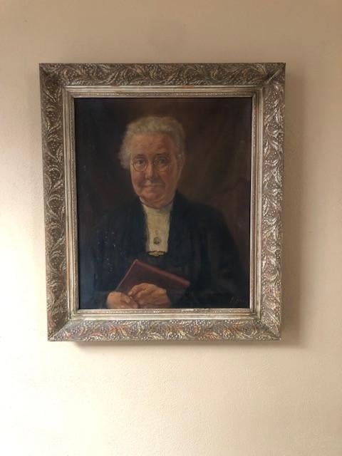 Portret schilderij, Antiek en Kunst, Ophalen