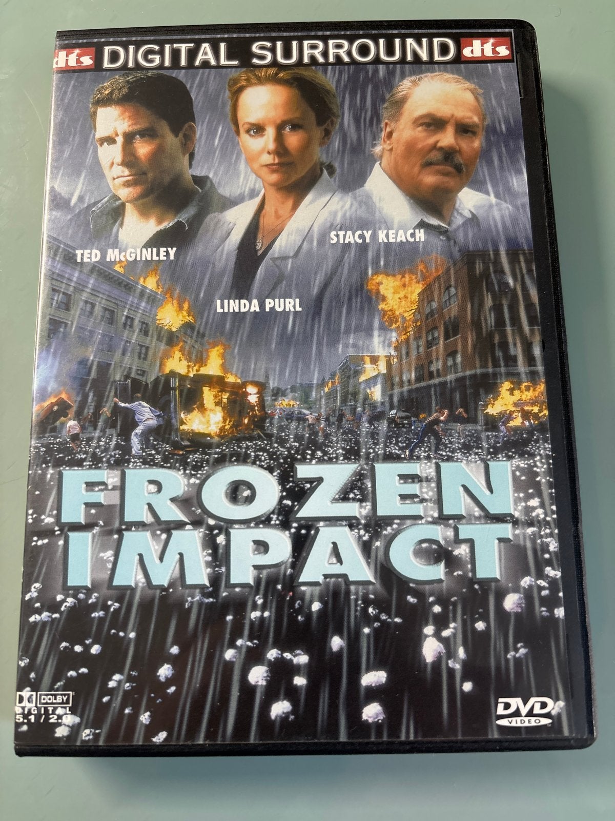 Frozen Impact DVD - Actiethriller met Ted McGinley, Actiethriller, Ophalen of Verzenden, Vanaf 12 jaar, Inclusief doosje
