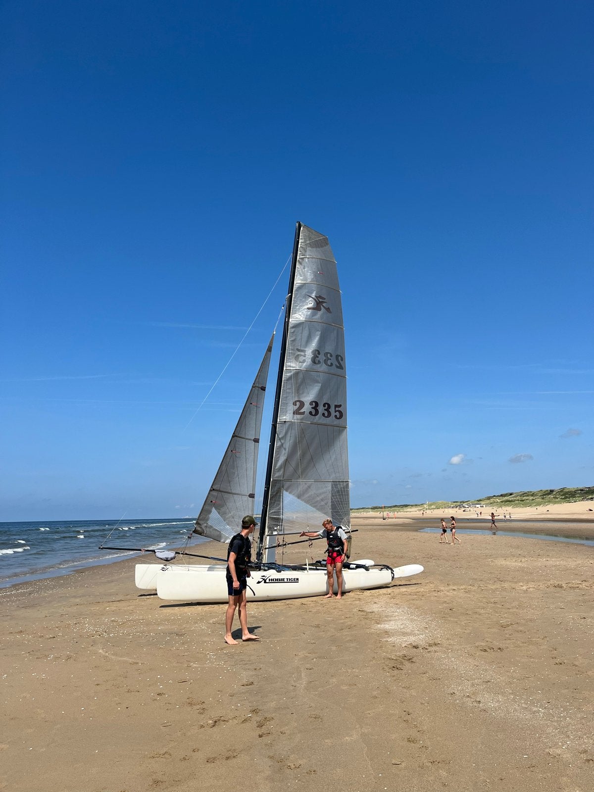 Hobie Tiger F18 Catamaran - Compleet met trailer en zeilen, Watersport en Boten, Catamarans, Ophalen, Gebruikt, Hobie, Geen motor