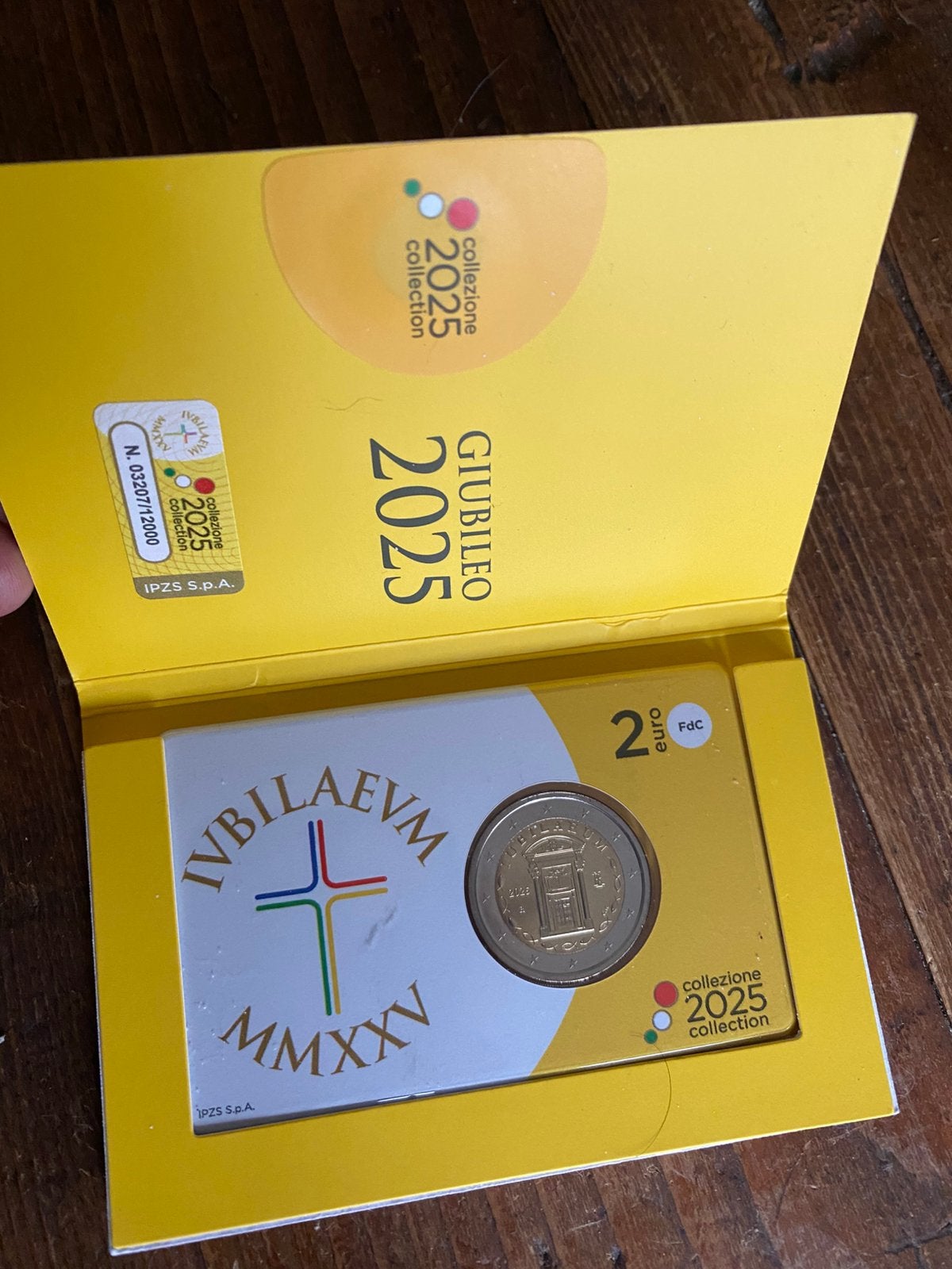 Coincard Italie 2 euro 2025, Postzegels en Munten, Munten | Europa | Euromunten, Ophalen of Verzenden, Italië, 2 euro