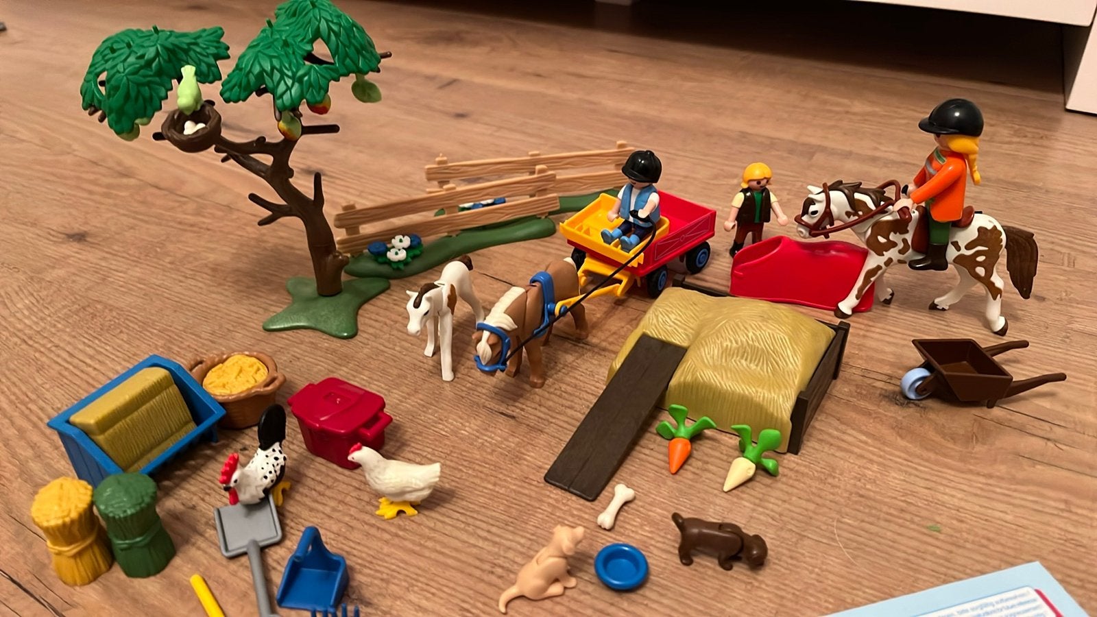 Playmobil 4167 Adventskalender Paardenrace (compleet), Ophalen of Verzenden, Gebruikt, Complete set