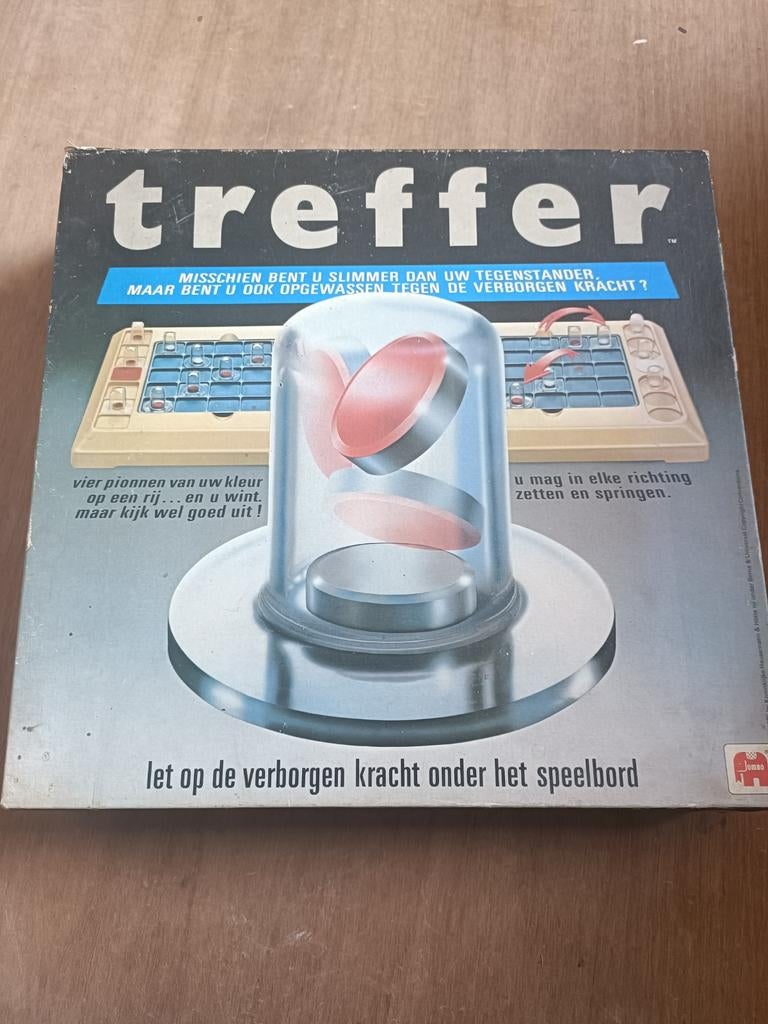 Vintage Treffer Bordspel - Strategisch Spel, Een of twee spelers, Ophalen of Verzenden, Gebruikt, JUMBO