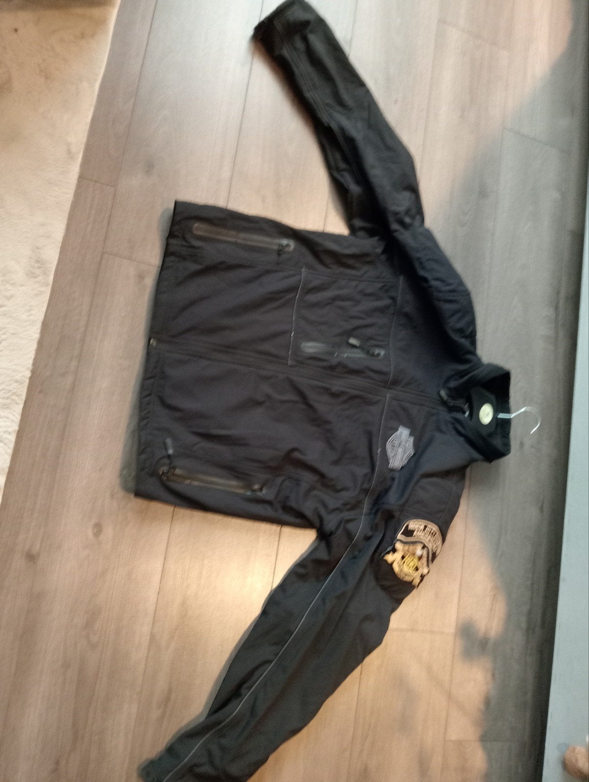 Harley-Davidson textiel jas - XL, Motoren, Kleding | Motorkleding, Ophalen, Harley-Davidson, Jas | textiel, Heren