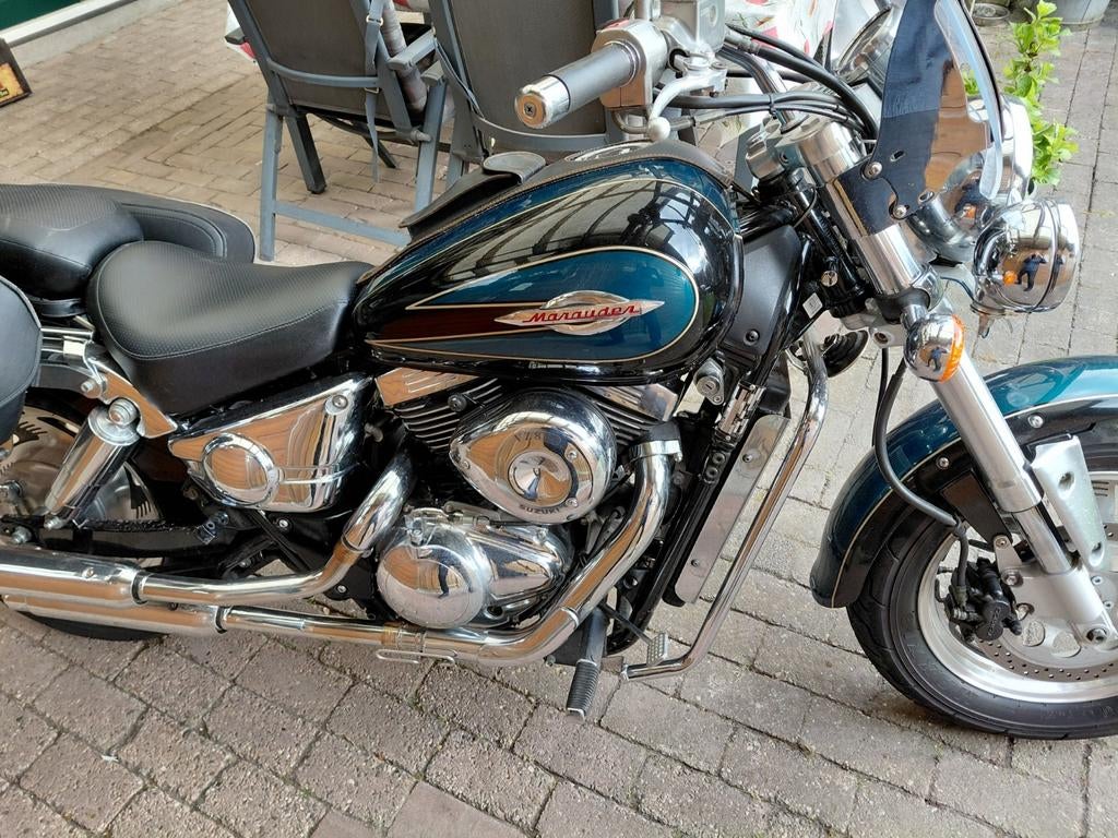 Suzuki Marauder 800 - Prachtig en Betrouwbaar, Nieuwe Banden, Motoren, Motoren | Suzuki, Particulier, Chopper, 2 cilinders, Gebruikt