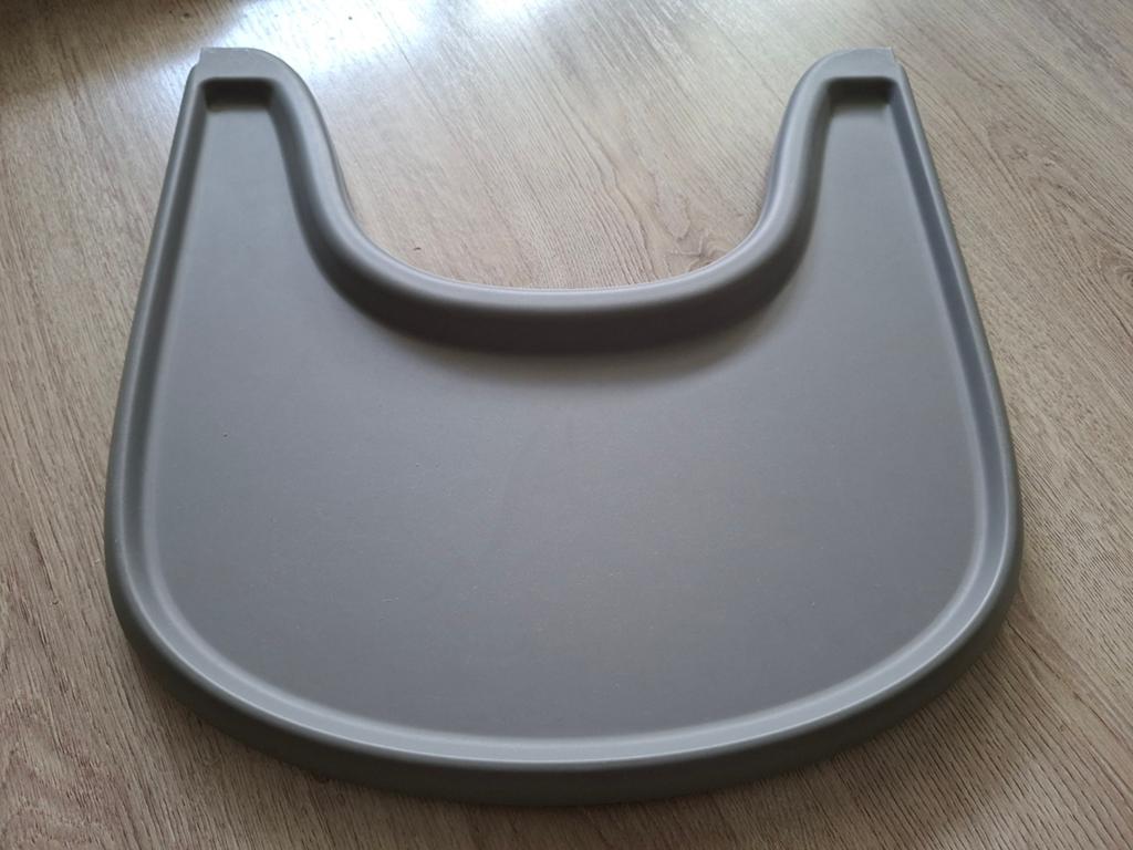 Stokke tripp trapp tray / tafelblad | storm grey, Ophalen of Verzenden, Zo goed als nieuw, Meegroeistoel
