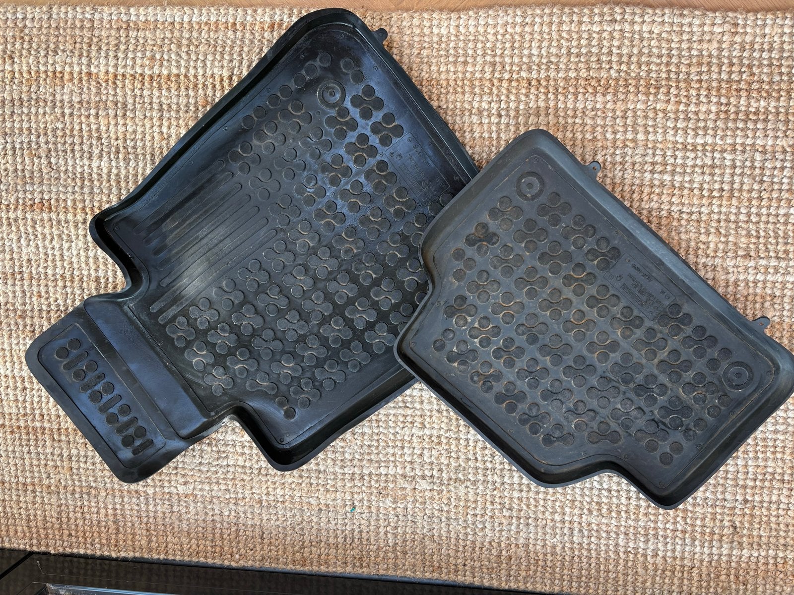 BMW 1 Serie (E87/F20) rubber automatten - complete set, Auto diversen, Automatten, Gebruikt, Ophalen