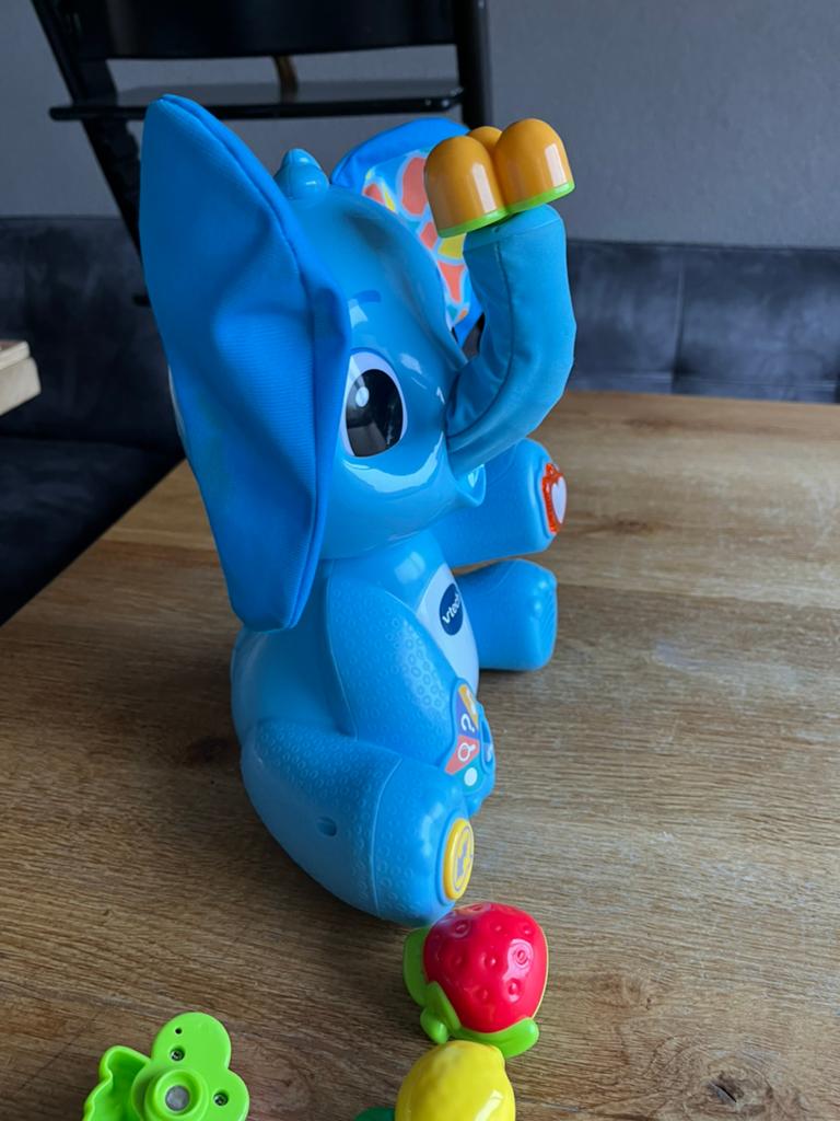 VTech Kiekeboe Snuffelolifant, Ophalen, Overige typen