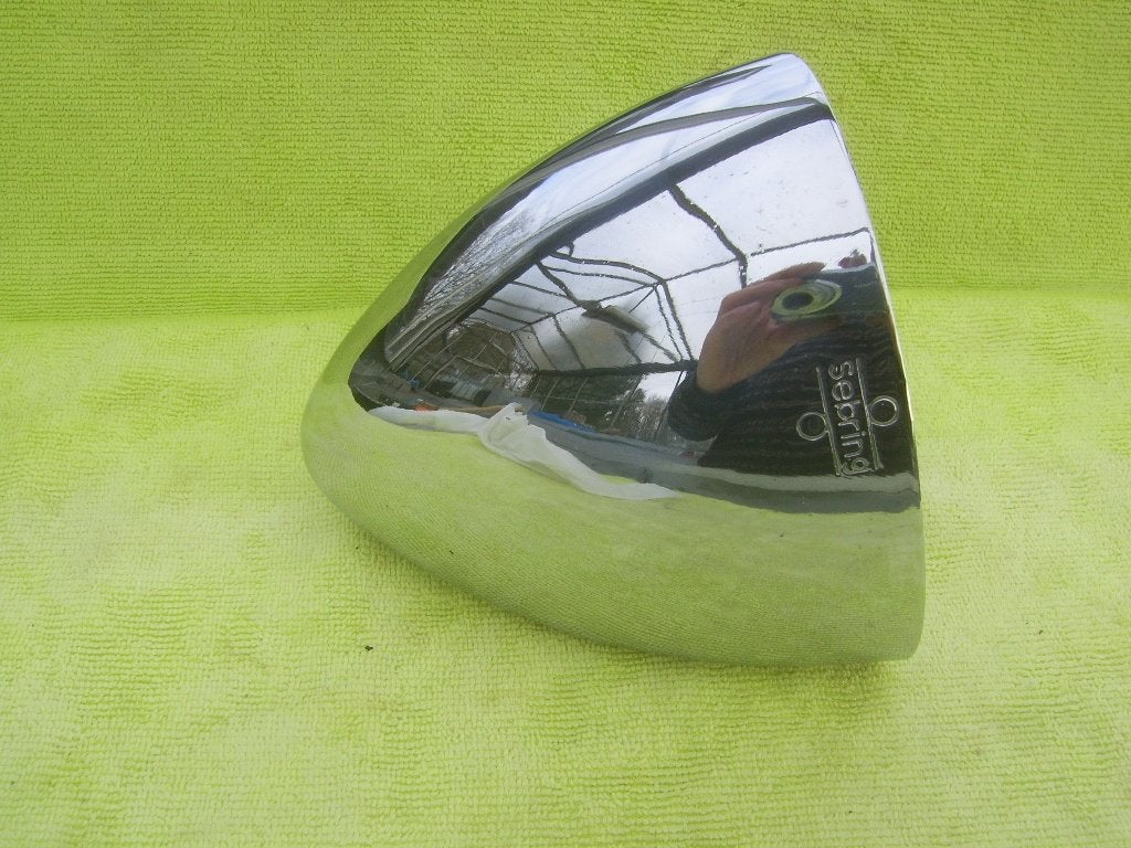 Sebring Spiegel Klassieke Auto Chroom Metaal Porsche, Auto-onderdelen, Spiegels, Ophalen of Verzenden, Gebruikt, Porsche