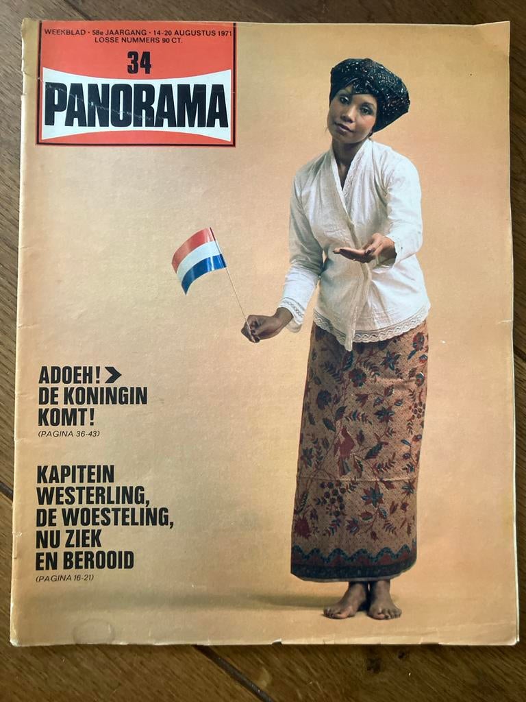 Panorama Weekblad - 14-20 Augustus 1971 - Koningin, Boeken, Ophalen of Verzenden, Gelezen, Overige typen