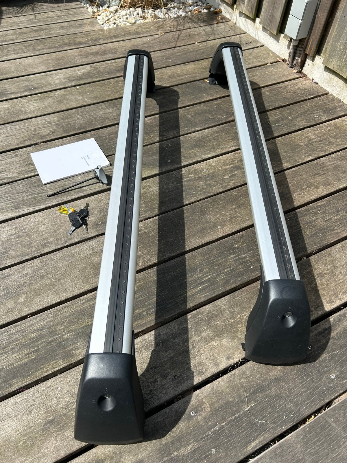 Originele Polestar 2 dakdragers - Zo goed als nieuw, Auto diversen, Dakdragers, Ophalen, Zo goed als nieuw