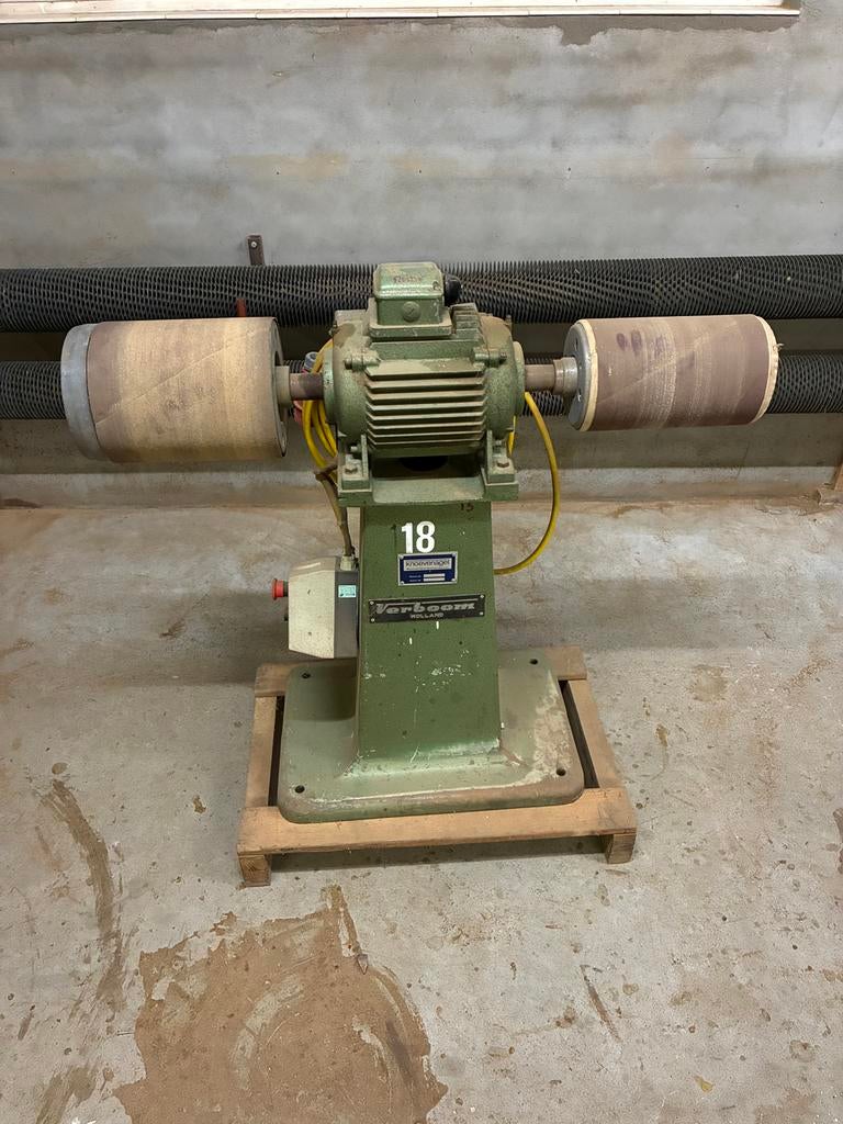 Verboom Cilinderschuurmachine - Robuust en Krachtig, Doe-het-zelf en Verbouw, Gereedschap | Schuurmachines, Ophalen, Gebruikt