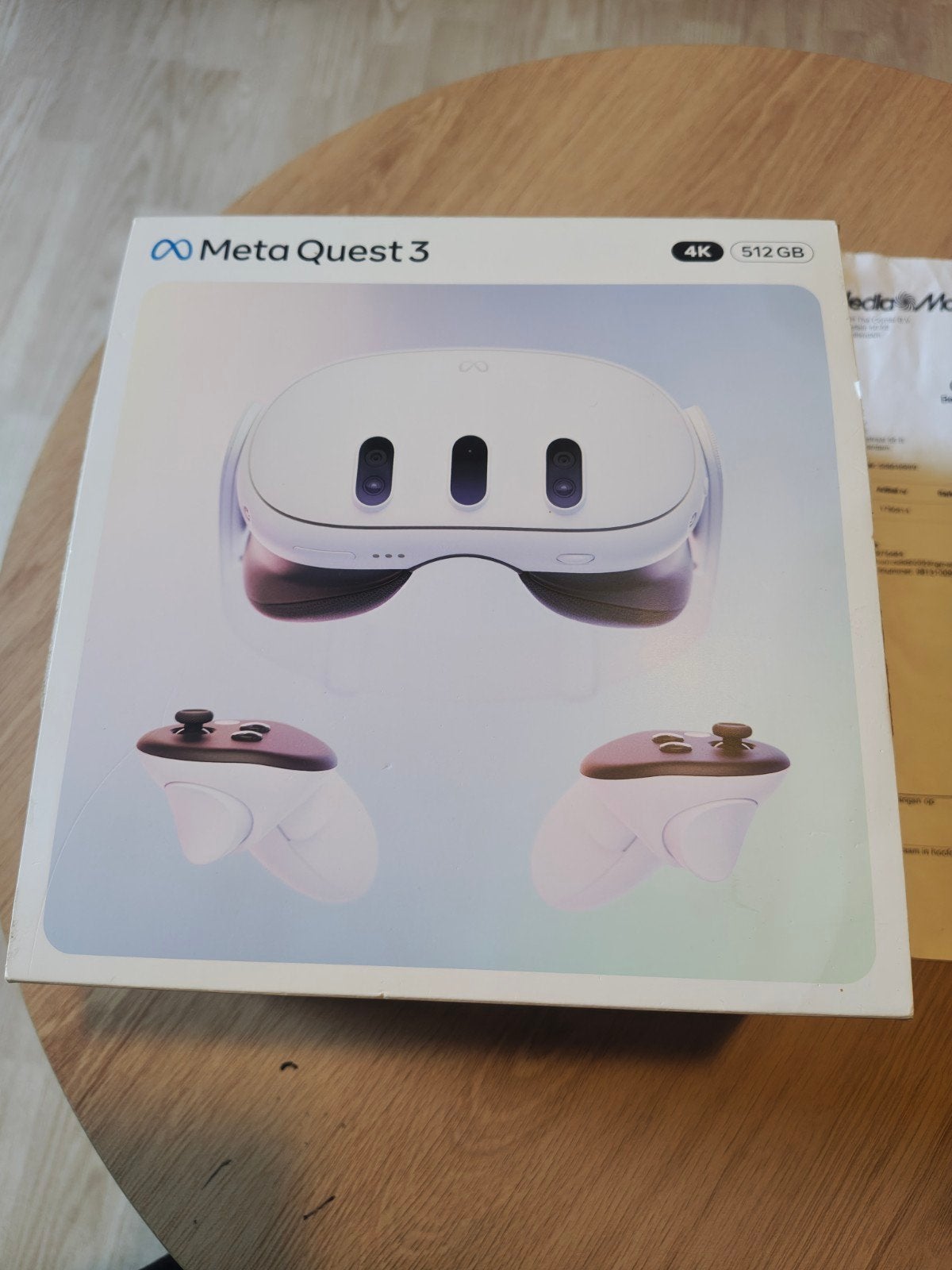 meta quest 3 512GB +Warranty, Spelcomputers en Games, Virtual Reality, Ophalen of Verzenden, Zo goed als nieuw, Overige platformen