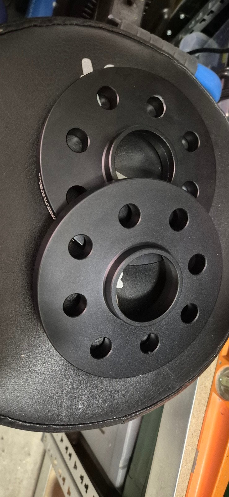 4x100 / 4x108 57,1 15mm nieuwe zwarte spoorverbreders oa vw., Ophalen of Verzenden, Nieuw, Opel
